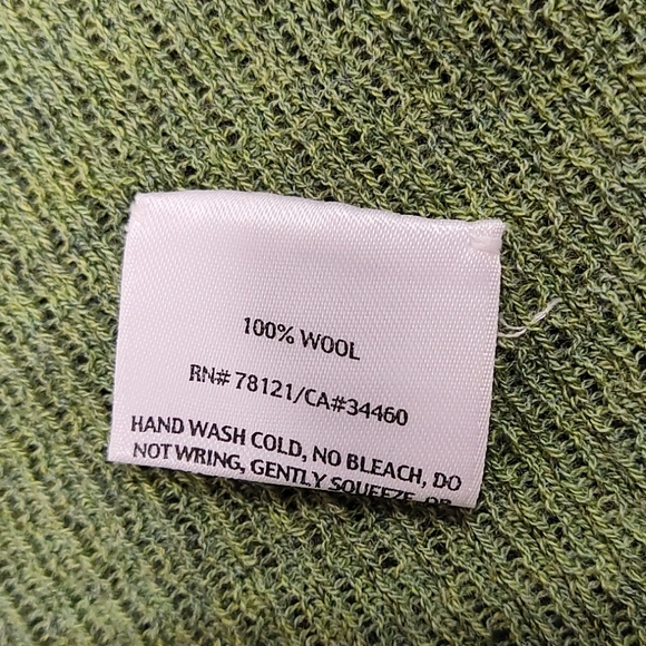 Eileen Fisher Petite Wool Short Sleeve Cardigan - Picture 8 of 8